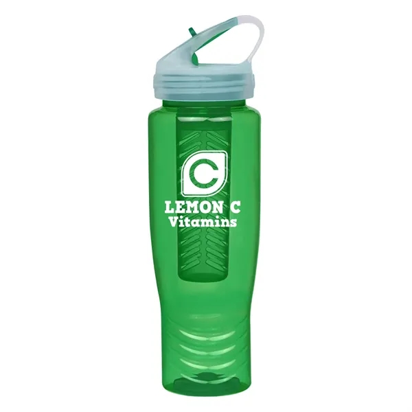 28 Oz. Poly-Clean™ Sports Bottle With Fruit Infuser - Image 21