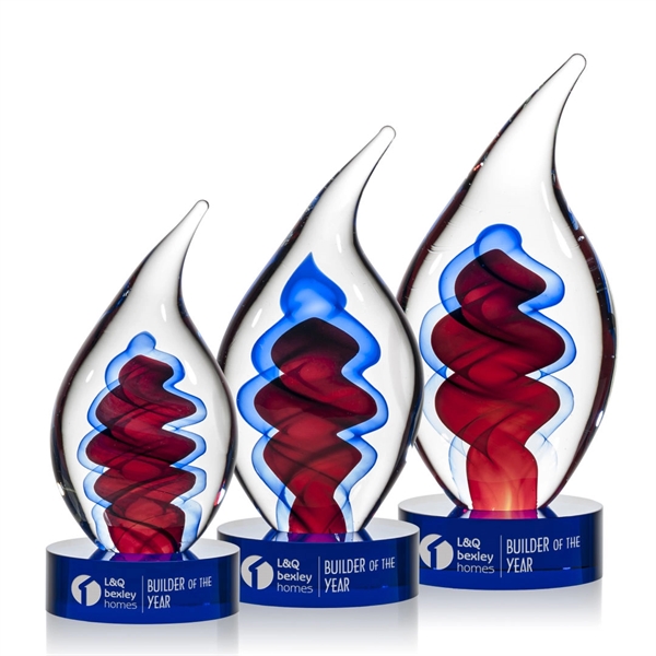 Trilogy Flame Award - Blue - Image 1
