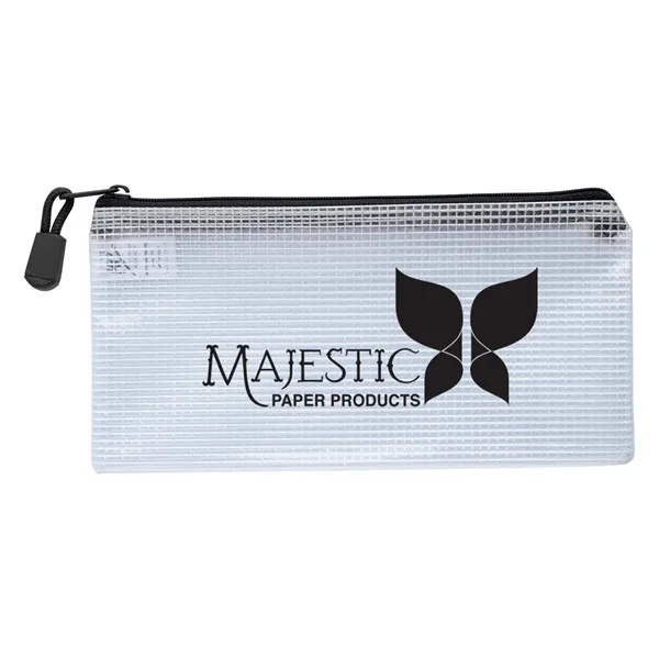 Clear Zippered Pencil Pouch - Image 9