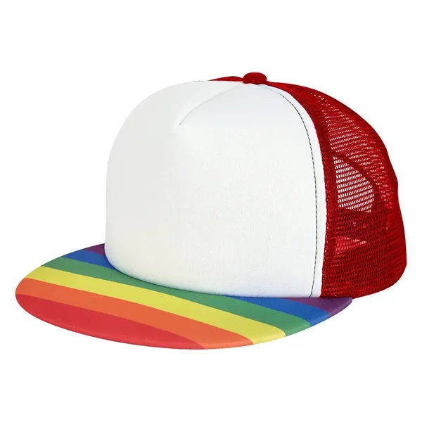Rainbow Trucker Cap - Image 7
