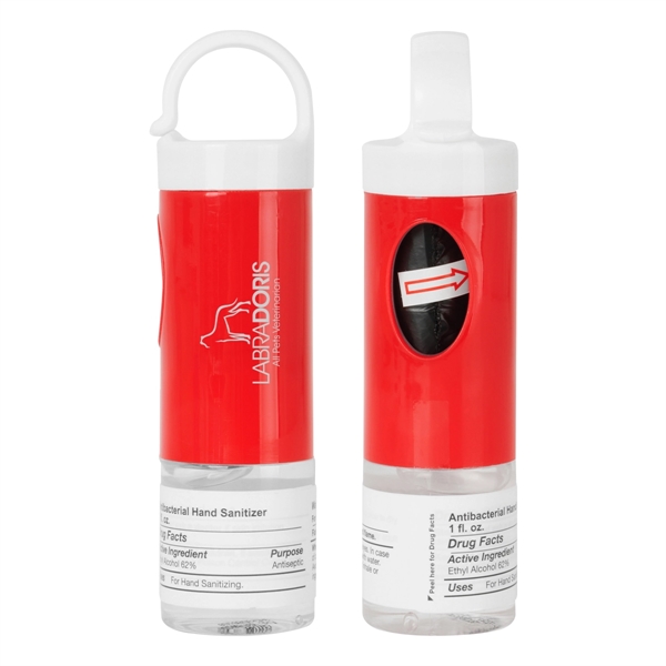 Fresh & Clean Dog Bag Dispenser With 1 Oz. Hand Sanitizer - Image 9