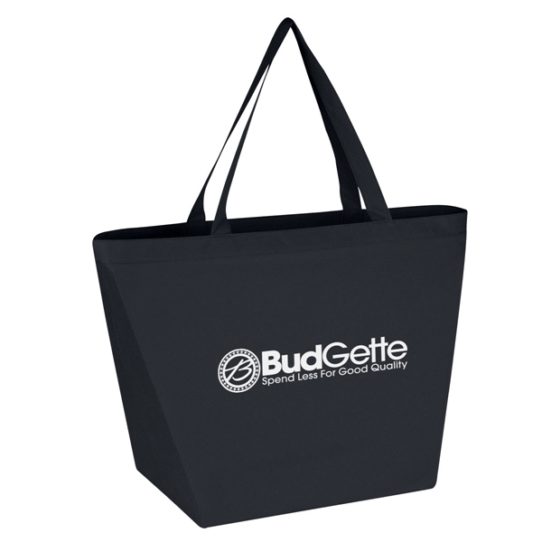 Non-Woven Shopper Tote Bag With Antimicrobial Additive - Image 7