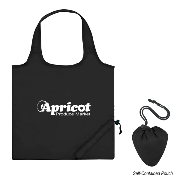Foldaway Tote Bag With Antimicrobial Additive - Image 4