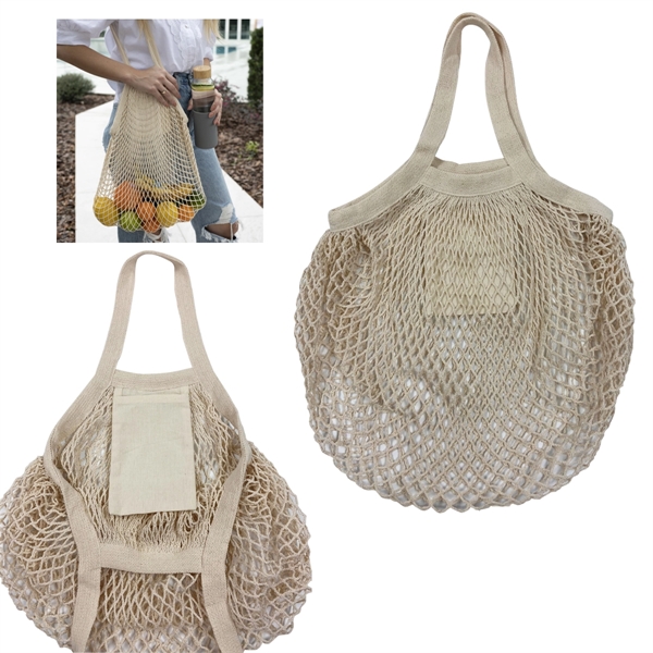 Cotton Market Tote Bag - Image 2