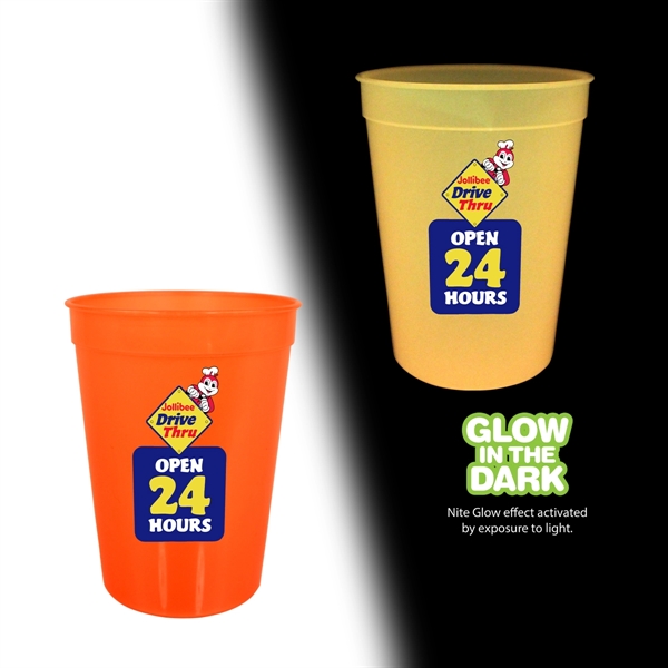 12 oz. Nite Glow Stadium Cup, Full Color Digital - Image 8