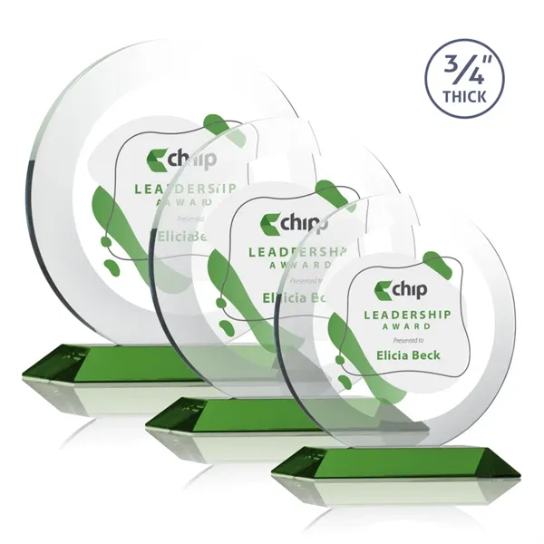 Gibralter VividPrint™ Award - Green - Image 1