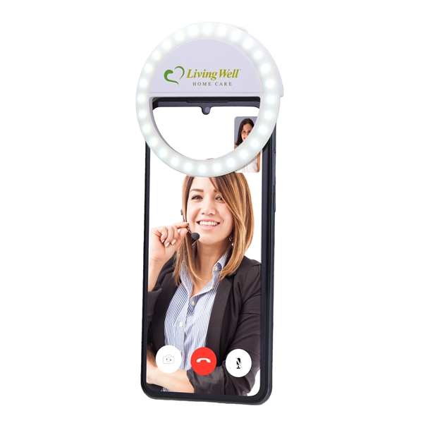 Cell Phone Clip-On Ring Light - Image 1