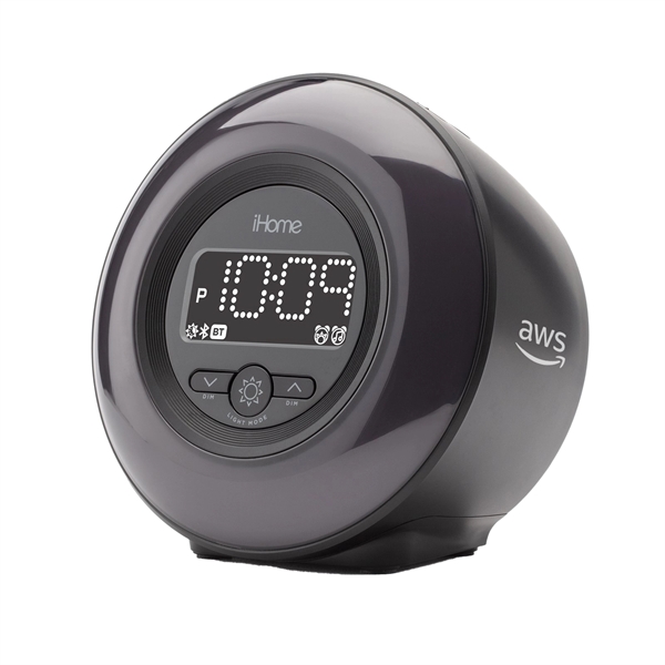 iHome Powerclock Glow Bluetooth Color Changing Alarm Clock - Image 3