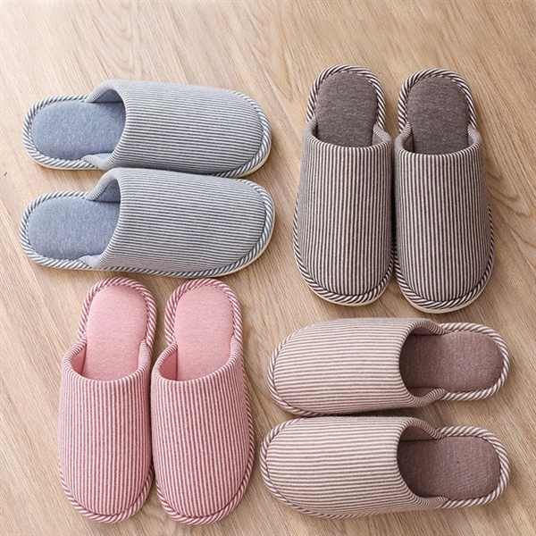 EVA Non-Slip sole shoes cotton slippers      - Image 1