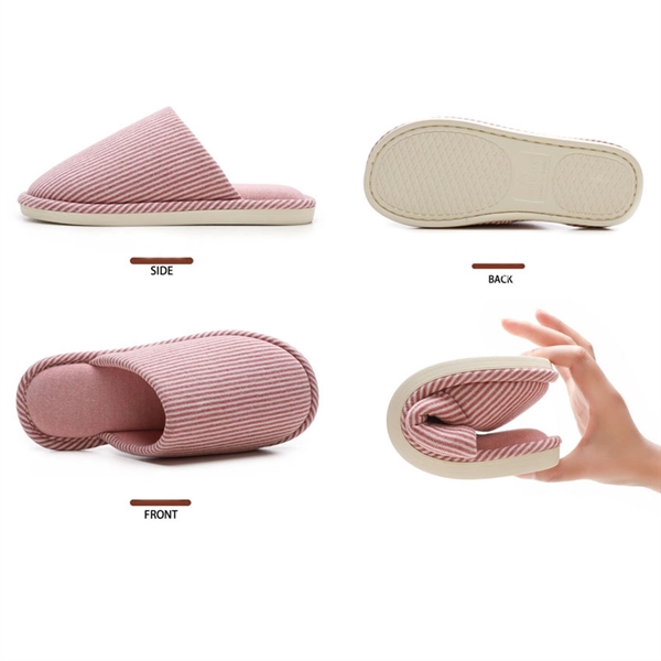 EVA Non-Slip sole shoes cotton slippers      - Image 2