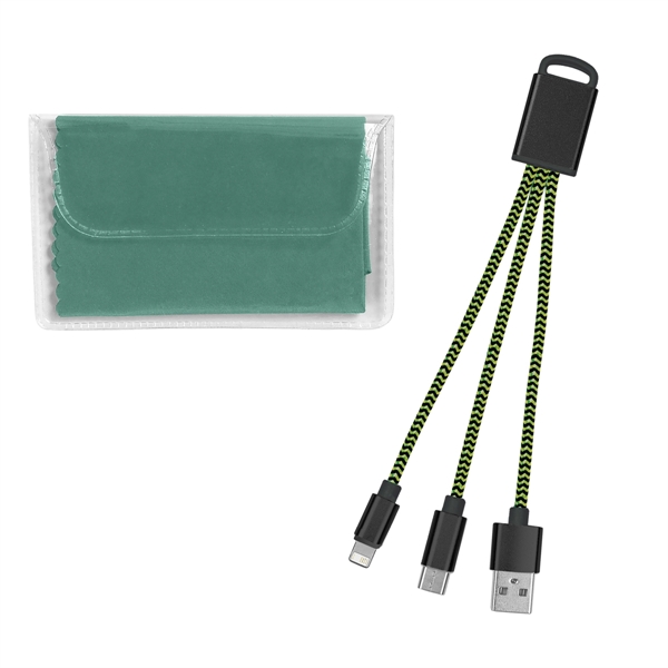 Braided Charging Buddy & Micro Fiber Cloth Set - Image 15