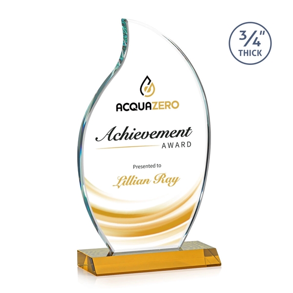 Croydon VividPrint™ Flame Award - Amber - Image 2