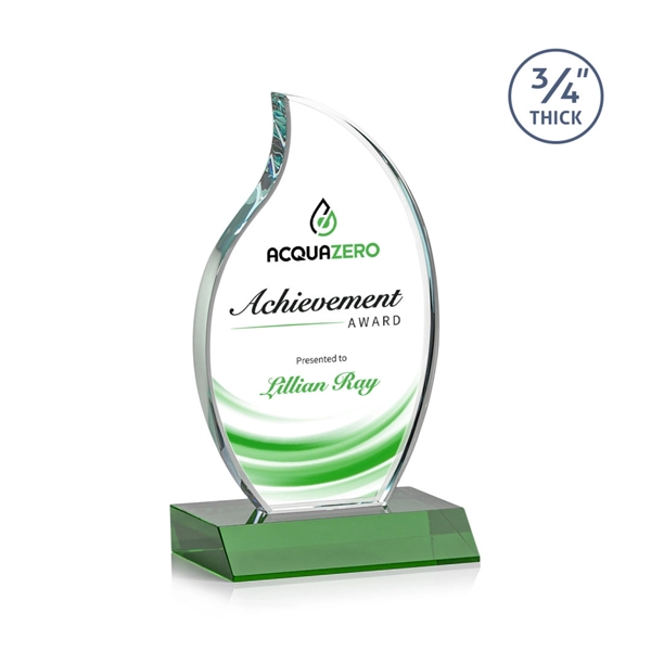 Croydon VividPrint™ Flame Award - Green - Image 3