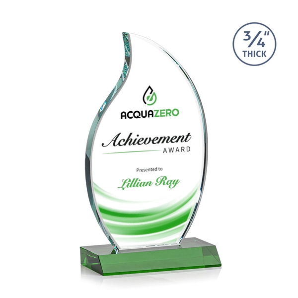 Croydon VividPrint™ Flame Award - Green - Image 4