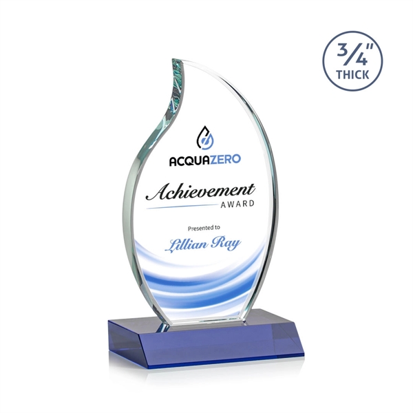 Croydon VividPrint™ Flame Award - Blue - Image 3
