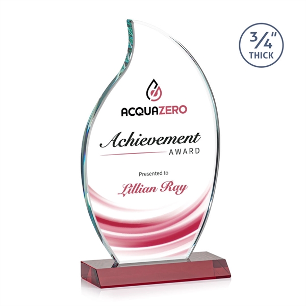 Croydon VividPrint™ Flame Award - Red - Image 2