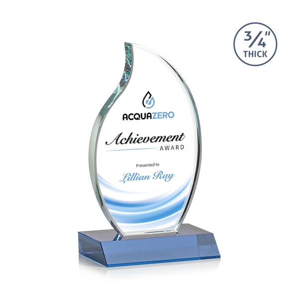 Croydon VividPrint™ Flame Award - Sky Blue - Image 3