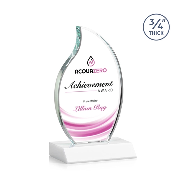 Croydon VividPrint™ Flame Award - White - Image 3
