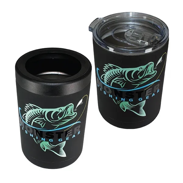 12 oz. Halcyon® Tumbler/Can Cooler,  FCD with Varnish or Va - Image 4