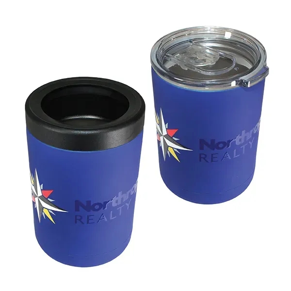 12 oz. Halcyon® Tumbler/Can Cooler,  FCD with Varnish or Va - Image 5