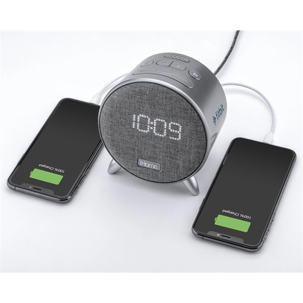 Home IBT235 Bluetooth Digital Alarm Clock With Dual USB  - Image 5