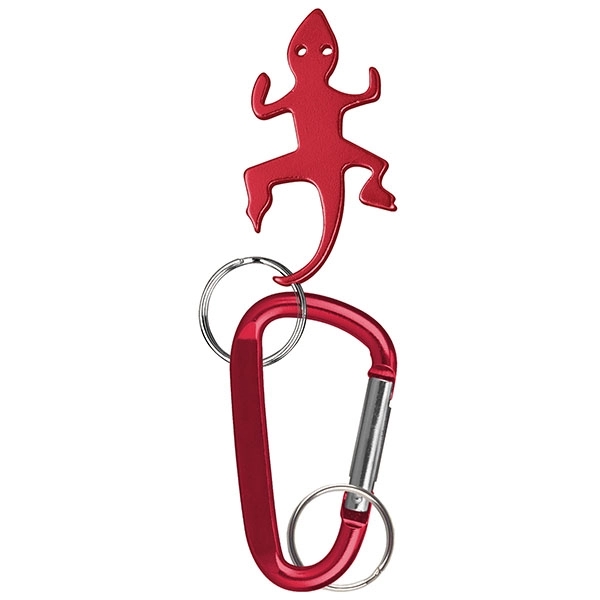 Lizard Shaped Bottle Opener Key Holder and Carabiner - Image 6
