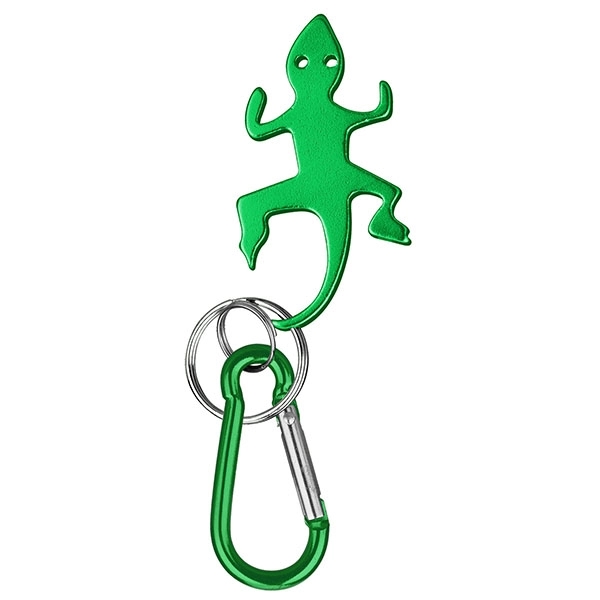 Lizard Shaped Bottle Opener Key Holder and Carabiner - Image 4