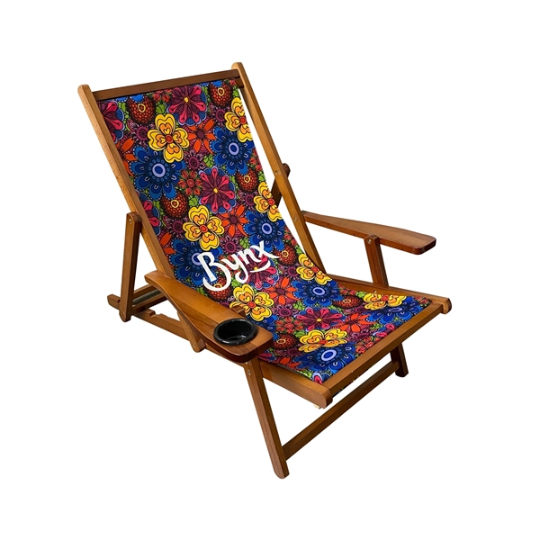 Wood Sling Chair (Full Color) - Image 1