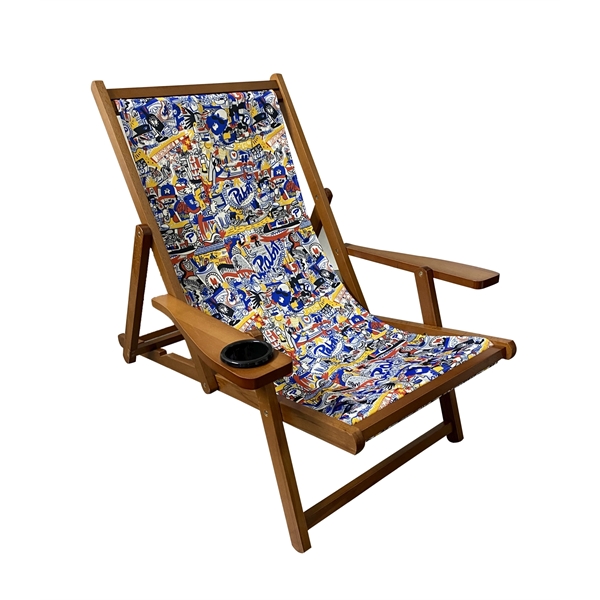Wood Sling Chair (Full Color) - Image 2