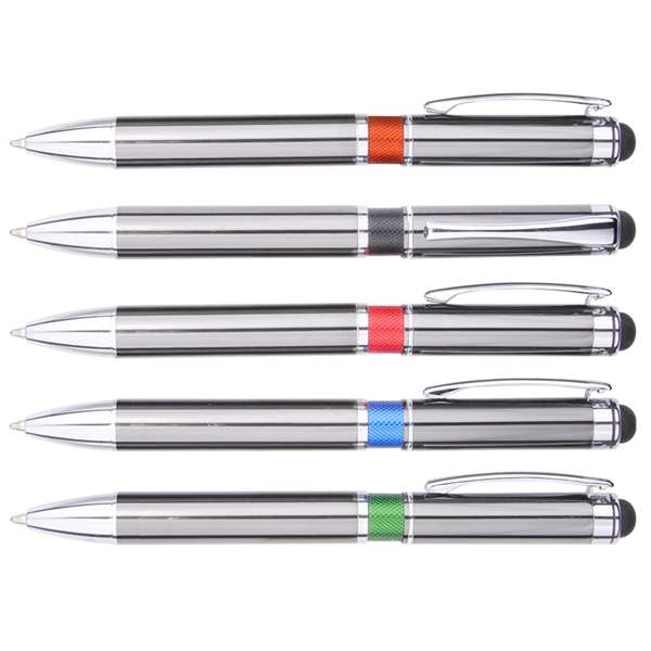 Ballpoint Pen with Stylus - Image 1