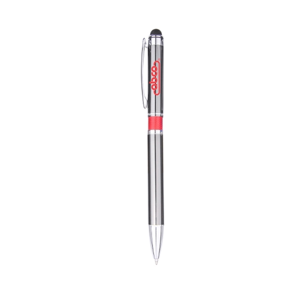 Ballpoint Pen with Stylus - Image 2