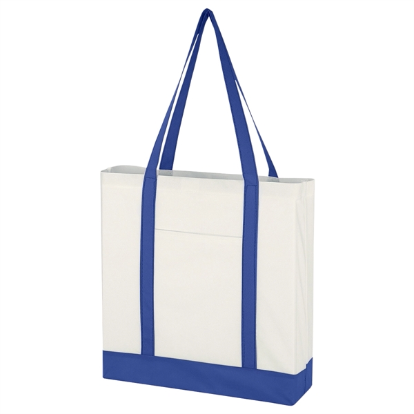 Non-Woven Tote Bag with Trim Colors - Image 19