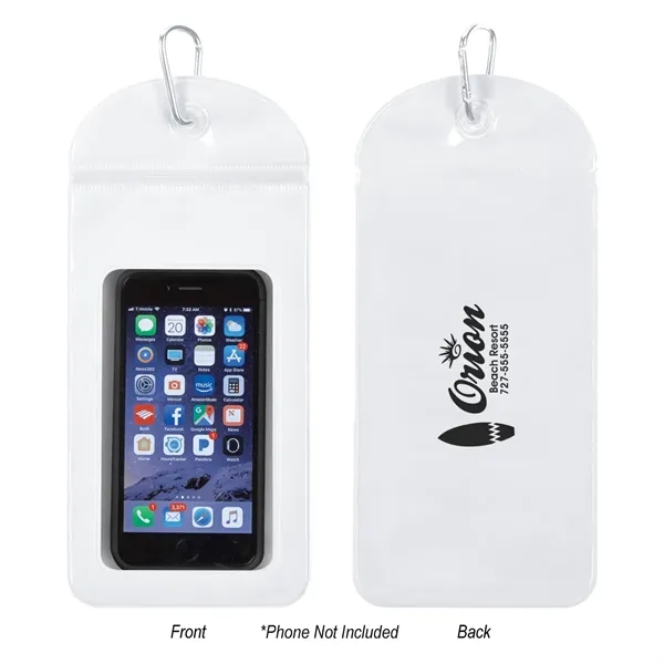 Splash Proof Phone Pouch With Carabiner - Image 12