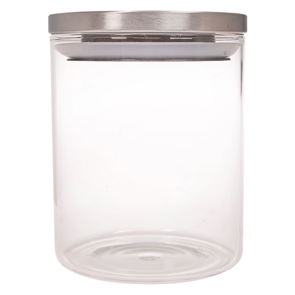 26 Oz. Glass Container With Stainless Steel Lid - Image 10