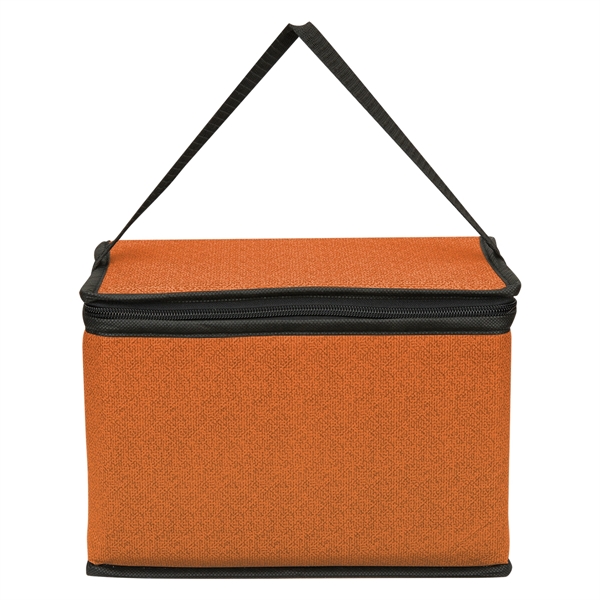 Heathered Non-Woven Cooler Lunch Bag - Image 13