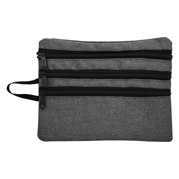 Heathered Tech Accessory Travel Bag - Image 13