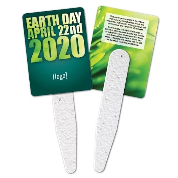 Earth Day Garden Grow Stakes / Fan - Image 2