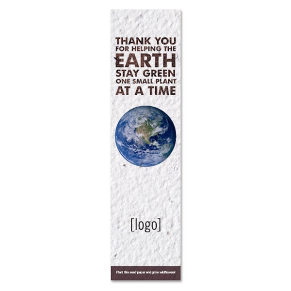 Earth Day Seed Paper Bookmark - Image 10