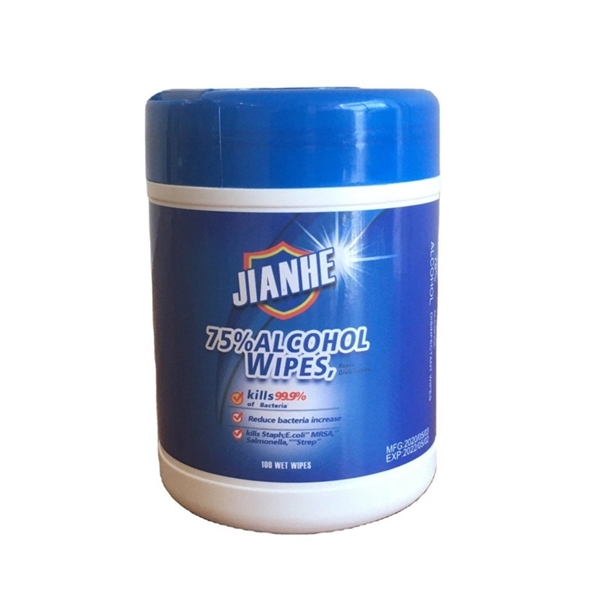 Alcohol Wipes in Canister, 100's - Image 2