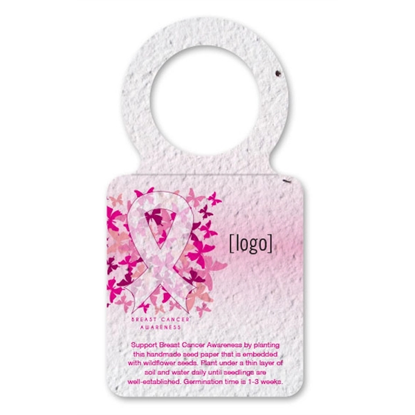 Breast Cancer Awareness Seed Paper Bottle Necker - Image 4