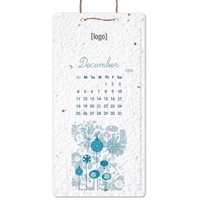 Seeded Paper Desk Calendar