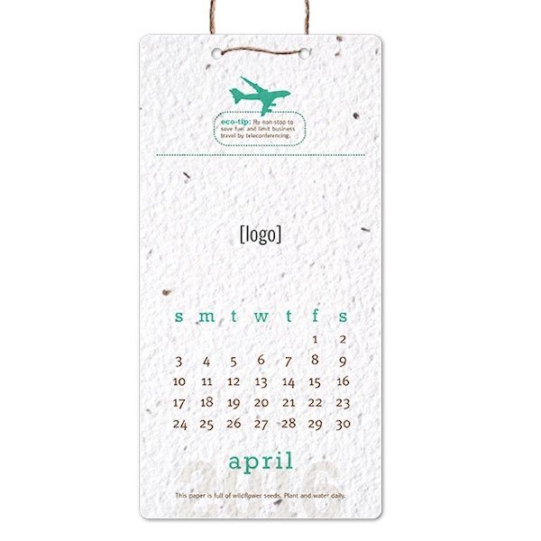 Seeded Paper Desk Calendar - Image 4