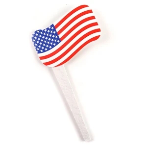 USA Cardstock Flag Growstake