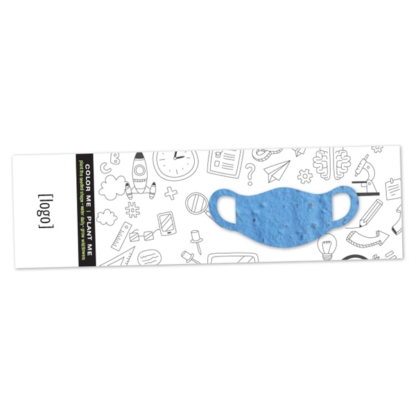 Stay Safe - Seed Paper Shape Bookmark - Image 3