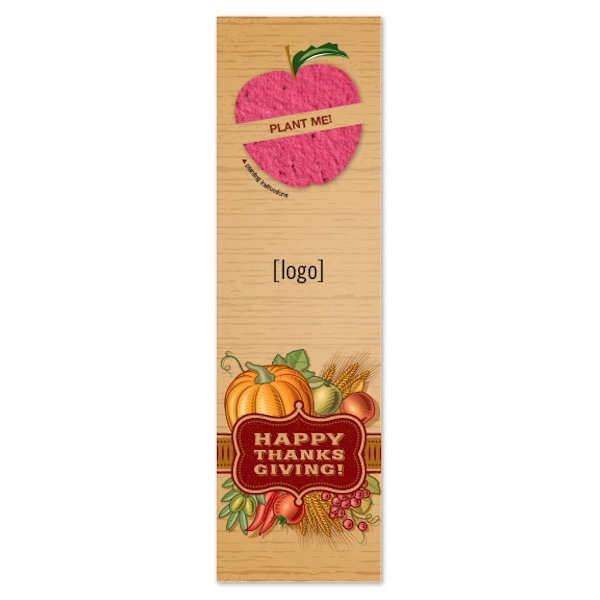 Thanksgiving Seed Paper Shape Bookmark - Image 6