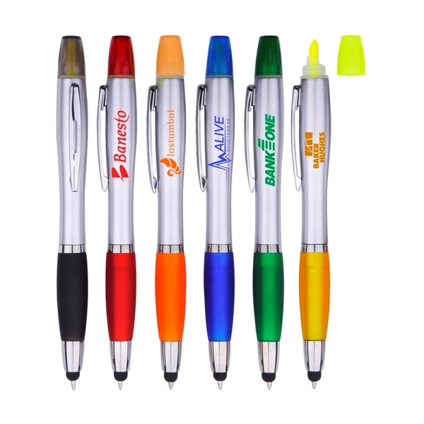Stylus Pen with Highlighter - Image 1