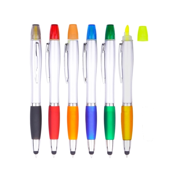 Stylus Pen with Highlighter - Image 2