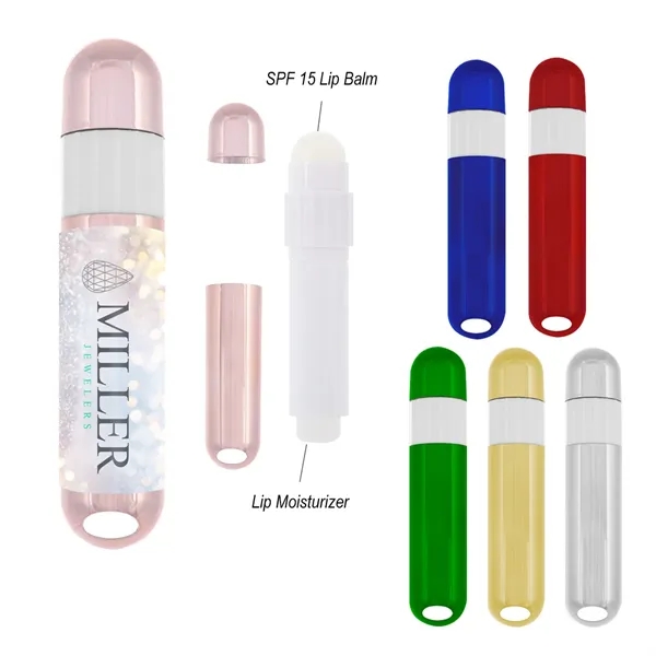 Metallic Lip Balm And Lip Moisturizer Stick - Image 1