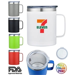 14oz Double Wall Stainless Steel Mug Vacuum Insulated.
