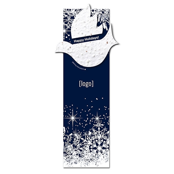 Holiday seed paper shape Bookmark - Image 1